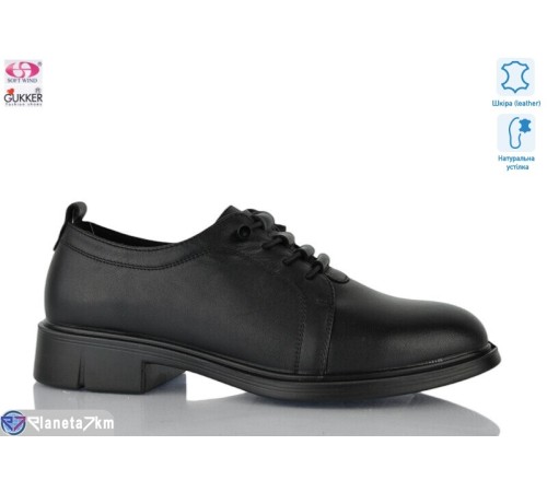 Туфлі жіночі на весну/осінь (8 пар р.36-41) чорний  "Gukkcr"