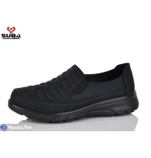 Туфлі жіночі на весну/осінь (8 пар р.37-41) чорний  "SUBA"