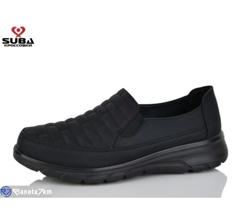 Туфлі жіночі на весну/осінь (8 пар р.37-41) чорний  "SUBA"