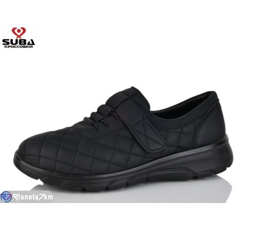 Туфлі жіночі на весну/осінь (8 пар р.37-41) чорний  "SUBA"