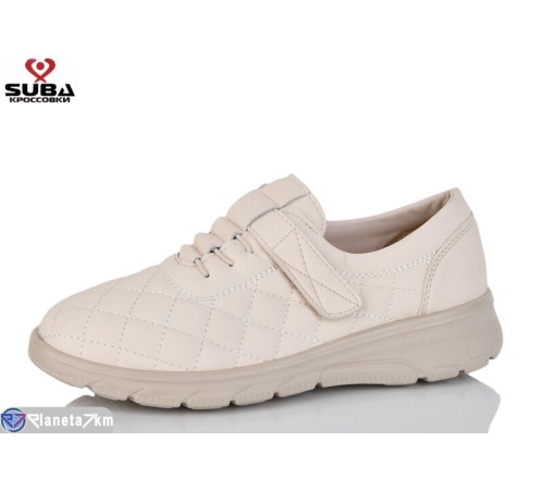 Кросівки жіночі на весну/осінь (8 пар р.37-41) бежевий  "SUBA"