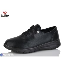 Туфлі жіночі на весну/осінь (8 пар р.37-41) чорний  "SUBA"