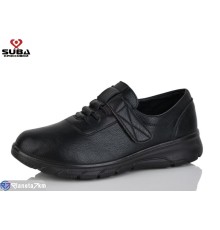 Туфлі жіночі на весну/осінь (8 пар р.37-41) чорний  "SUBA"