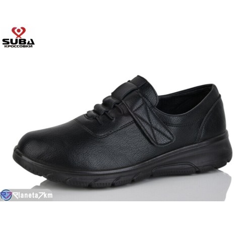 Туфлі жіночі на весну/осінь (8 пар р.37-41) чорний  "SUBA"