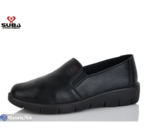 Туфлі жіночі на весну/осінь (8 пар р.37-41) чорний  "SUBA"
