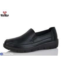 Туфлі жіночі на весну/осінь (8 пар р.37-41) чорний  "SUBA"