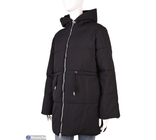 Куртка жіноча на весну/осінь (4 шт. р.сетка M-2XL) чорний  "Kalabok"