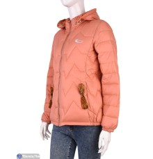 Куртка жіноча на весну/осінь (5 шт. р.сетка XL-4XL) оранжевий  "Kalabok"