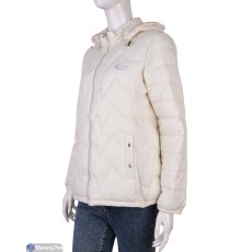 Куртка жіноча на весну/осінь (5 шт. р.сетка XL-4XL) бежевий  "Kalabok"