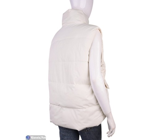 Жилетка жіноча на весну/осінь (4 шт. р.сетка M-2XL) бежевий  "Kalabok"