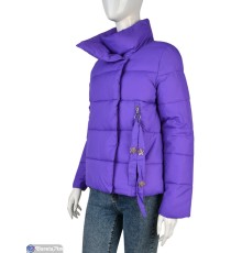 Куртка жіноча на весну/осінь (5 шт. р.сетка M-2XL) фіолетовий  "Kalabok"