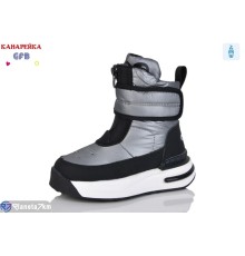 Черевики дитячі на зиму (8 пар р.27-32) сірий  "GFB-Канарейка"