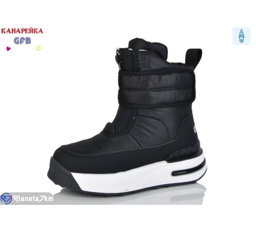 Черевики дитячі на зиму (8 пар р.32-37) чорний  "GFB-Канарейка" Черевики дитячі на зиму (8 пар р.32-37) чорний  "GFB-Канарейка"