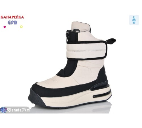 Черевики дитячі на зиму (8 пар р.32-37) бежевий  "GFB-Канарейка" Черевики дитячі на зиму (8 пар р.32-37) бежевий  "GFB-Канарейка"