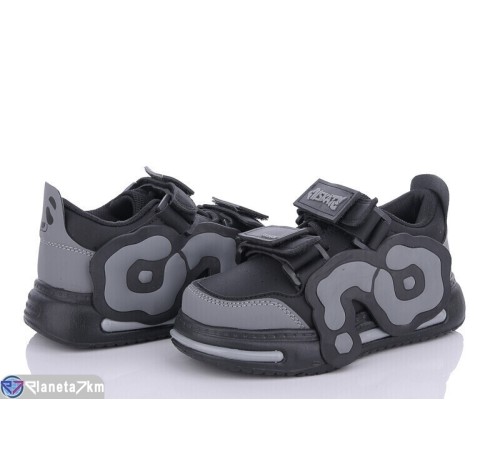 Дитячі кросівки на весну/осінь (8 пар р.32-37) чорний  "Normashoes"