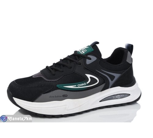 Кросівки чоловічі на весну/осінь (8 пар р.40-45) чорний  "Normashoes"