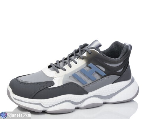 Кросівки чоловічі на весну/осінь (8 пар р.40-45) сірий  "Normashoes"