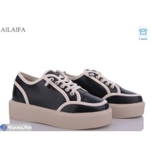 Кросівки жіночі на весну/осінь (8 пар р.36-41) чорний  "Latifa"