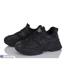 Кросівки жіночі на весну/осінь (8 пар р.37-41) чорний  "HoRIK"