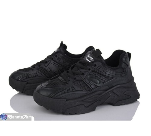 Кросівки жіночі на весну/осінь (8 пар р.37-41) чорний  "HoRIK"