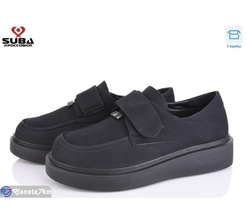 Туфлі жіночі на весну/осінь (8 пар р.37-41) чорний  "SUBA"