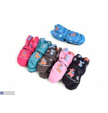 Рукавиці дитячі на зиму (12 шт. р.сетка 4-6) мікс  "KaPira"