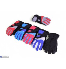Рукавички дитячі на зиму (12 шт. р.сетка 9-11) мікс  "KaPira"