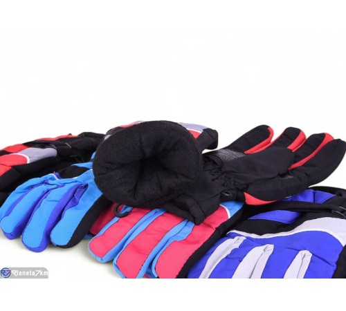 Рукавички дитячі на зиму (12 шт. р.сетка 9-11) мікс  "KaPira"