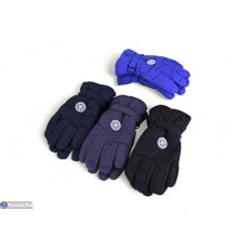Рукавички дитячі на зиму (12 шт. р.сетка 11-13) мікс  "KaPira"