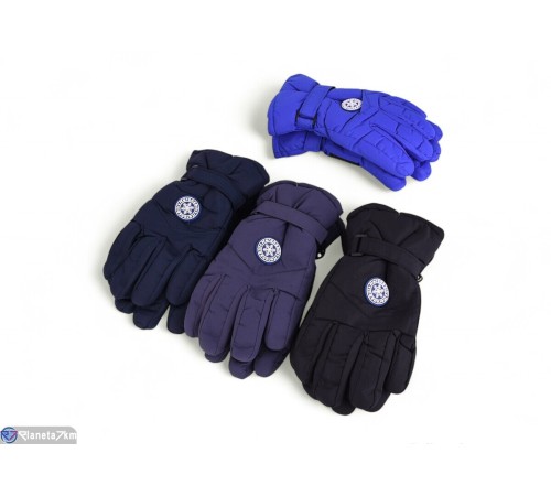 Рукавички дитячі на зиму (12 шт. р.сетка 11-13) мікс  "KaPira"