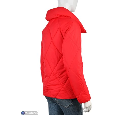 Куртка жіноча на весну/осінь (4 шт. р.сетка M-2XL) червоний  "Kalabok"