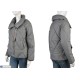 Куртка жіноча на весну/осінь (4 шт. р.сетка M-2XL) сірий  "Kalabok"
