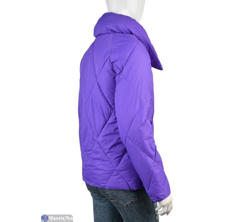 Куртка жіноча на весну/осінь (4 шт. р.сетка M-2XL) фіолетовий  "Kalabok"