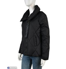 Куртка жіноча на весну/осінь (4 шт. р.сетка M-2XL) чорний  "Kalabok"