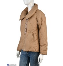 Куртка жіноча на весну/осінь (4 шт. р.сетка M-2XL) коричневий  "Kalabok"