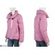 Куртка жіноча на весну/осінь (4 шт. р.сетка M-2XL) рожевий  "Kalabok"