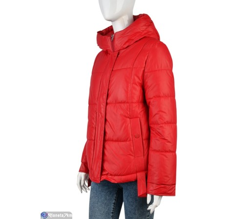 Куртка жіноча на весну/осінь (4 шт. р.сетка M-2XL) червоний  "Kalabok"