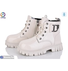 Черевики дитячі на весну/осінь (8 пар р.32-37) бежевий  "Леопард"