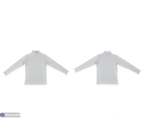 Гольф жіночий на весну/осінь (2 шт. р.сетка 2XL-3XL) сірий  "VERONIKA"