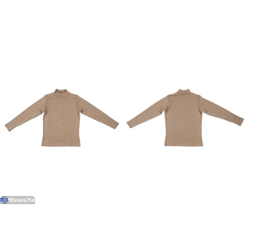 Гольф жіночий на весну/осінь (2 шт. р.сетка 2XL-3XL) коричневий  "VERONIKA"
