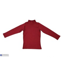 Гольф жіночий на весну/осінь (4 шт. р.сетка S-XL) бордовий  "VERONIKA"