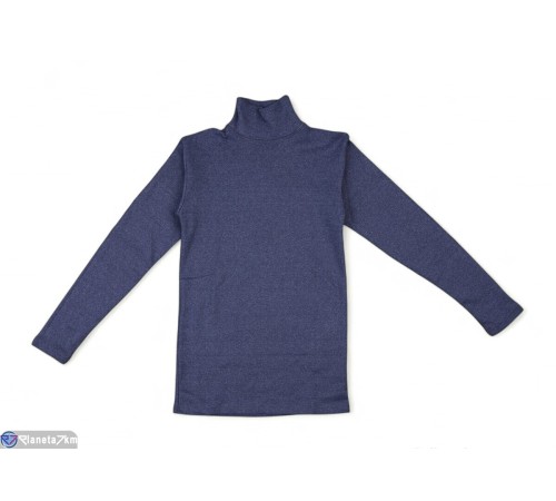 Чоловічий гольф на весну/осінь (4 шт. р.сетка M-2XL) синій  "VERONIKA"