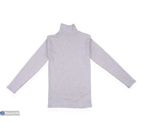 Чоловічий гольф на весну/осінь (4 шт. р.сетка M-2XL) сірий  "VERONIKA"