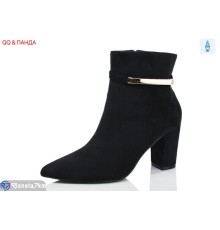 Черевики жіночі на весну/осінь (6 пар р.36-41) чорний  "QQ&Панда"