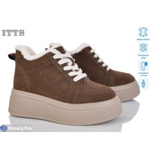 Черевики жіночі на зиму (6 пар р.36-40) коричневий  "LOTOS"