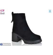 Черевики жіночі на зиму (8 пар р.36-40) чорний  "Gukkcr"