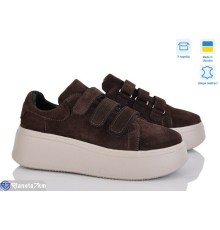 Кросівки жіночі на весну/осінь (6 пар р.36-40) коричневий  "Linda" Кросівки жіночі на весну/осінь (6 пар р.36-40) коричневий  "Linda"