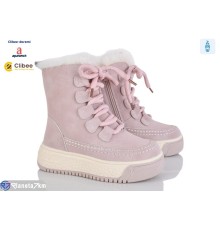 Черевики дитячі на зиму (6 пар р.33-38) рожевий  "BELIES-D"