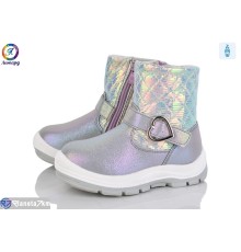 Черевики дитячі на весну/осінь (8 пар р.25-28) фіолетовий  "Леопард"