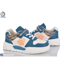 Дитячі кросівки на весну/осінь (8 пар р.32-37) бежевий  "Леопард"